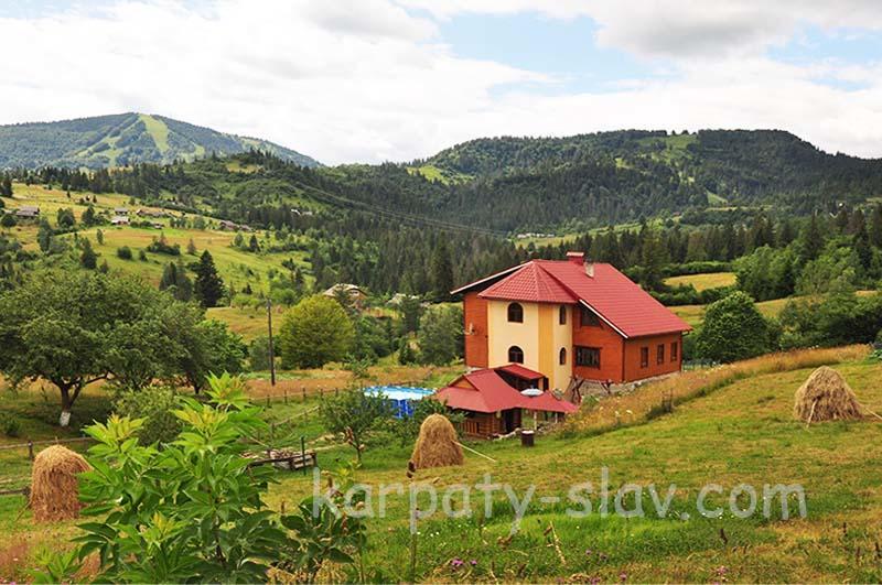 Zacharovany Karpaty Slavske Exterior foto